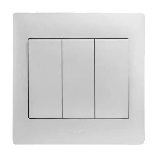 HAGER Muse WGML132AS – 3 Girişli (3G) 2 Yönlü (2W) 16 AX Dolaylı Anahtar resmi