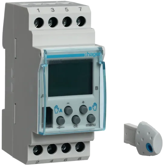HAGER ELECTRO TİMER 2 MODÜL 7 GÜNLÜK DİG.EVOL resmi