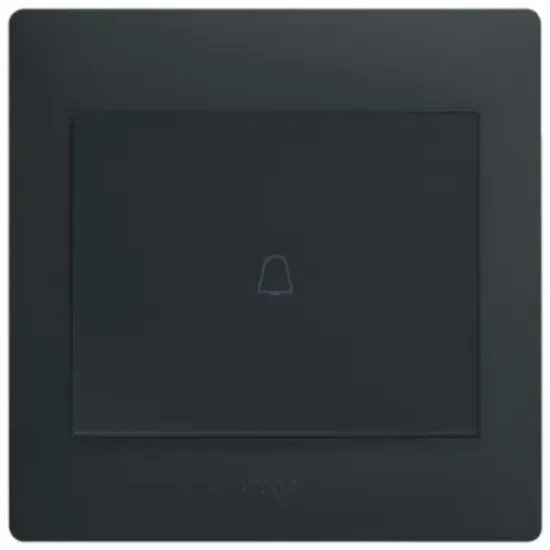 HAGER METAL 10A 1G Zil Anahtarı resmi