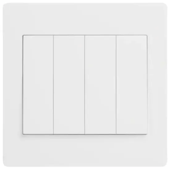 HAGER METAL 16AX 4G2W Dörtlü Vavyen Anahtar resmi