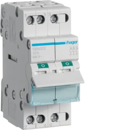 HAGER ELECTRO 3X32A ISOLATOR resmi