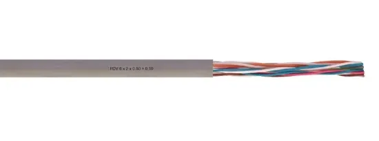 PDV 1x2x0,50+0,50 mm Telefon Kablosu resmi