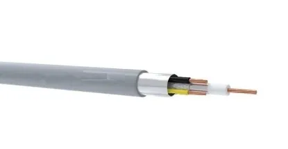 CCTV 2+1 Kamera Kablosu – 2 Sinyal + 1 Güç Damarlı (2x0,22 mm² Kılıfsız) resmi