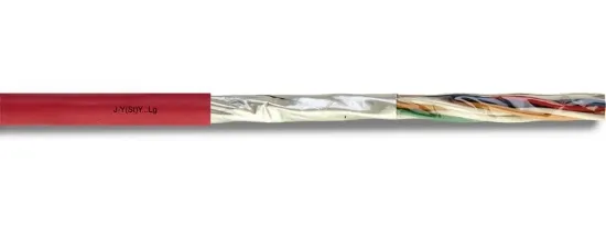 J-Y(St)Y 2x2 0,80 + 0,40 mm² Yangın Alarm ve Haberleşme Kablosu resmi