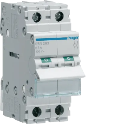 2x63A Isolator resmi