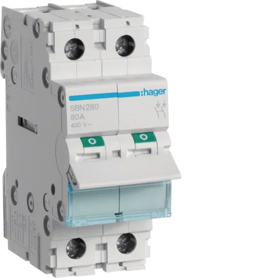 2x80A Isolator resmi