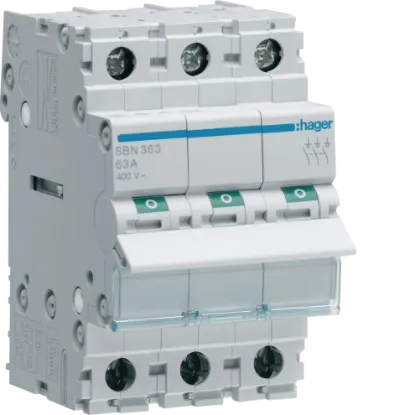 3x63A Isolator resmi