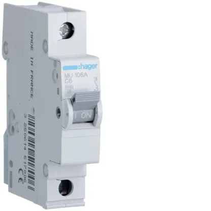 1X6A MCB 6kA resmi