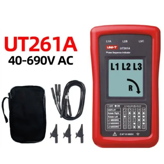 UT261A Faz Sırası (Rotasyon) Ölçer resmi